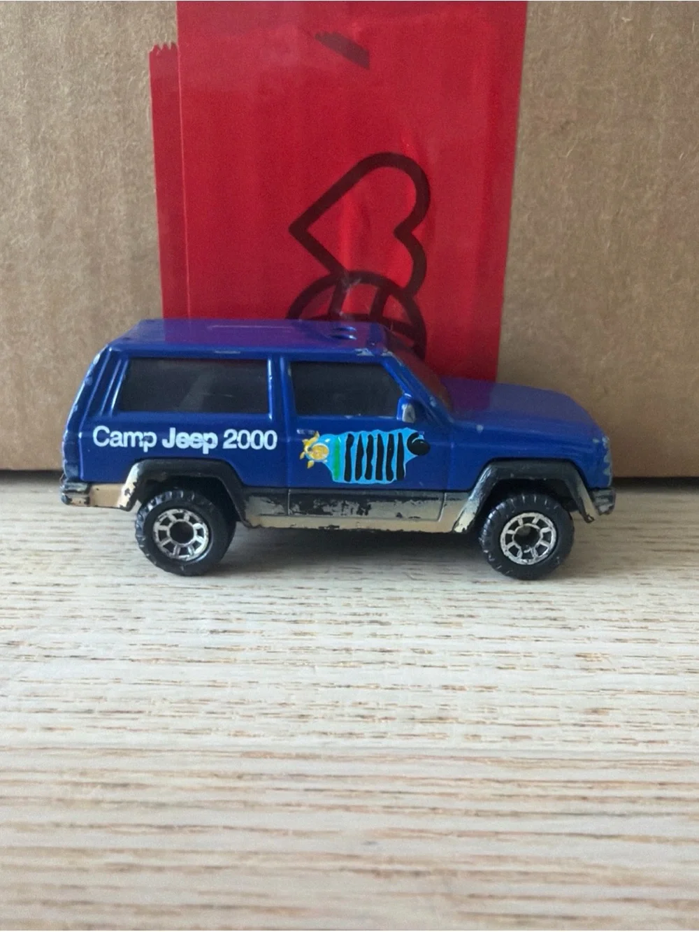 2000 Matchbox Camp Jeep Jeep Cherokee Police